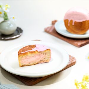 草莓圓可頌(5入/盒)
